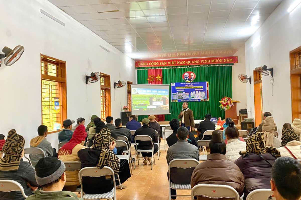 Hội thảo hướng dẫn sử dụng phân bón hữu cơ & thuốc bvtv sinh học