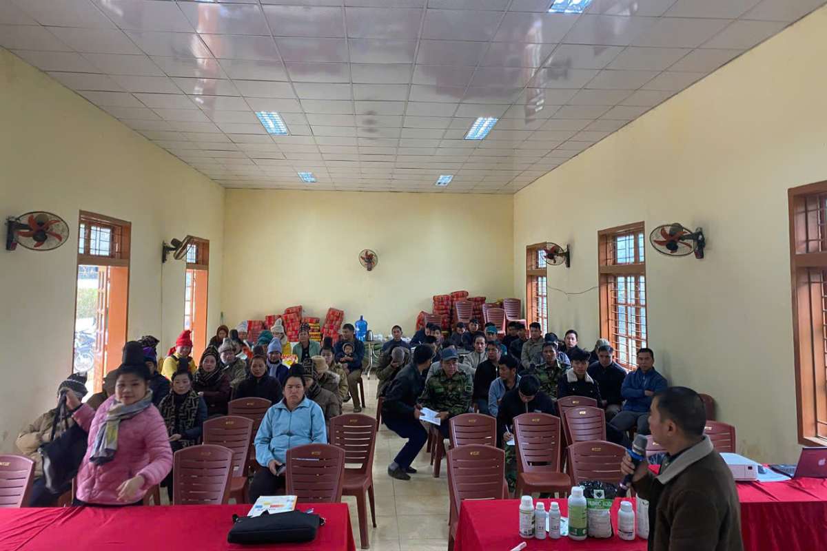 Hội thảo hướng dẫn sử dụng phân bón hữu cơ & thuốc bvtv sinh học