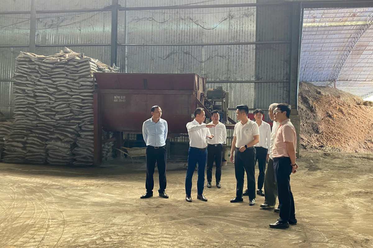 Đoàn Đối Tác Nhật Bản Tham Quan Nhà Máy Phân Bón Năng Lượng Sạch Sơn La
