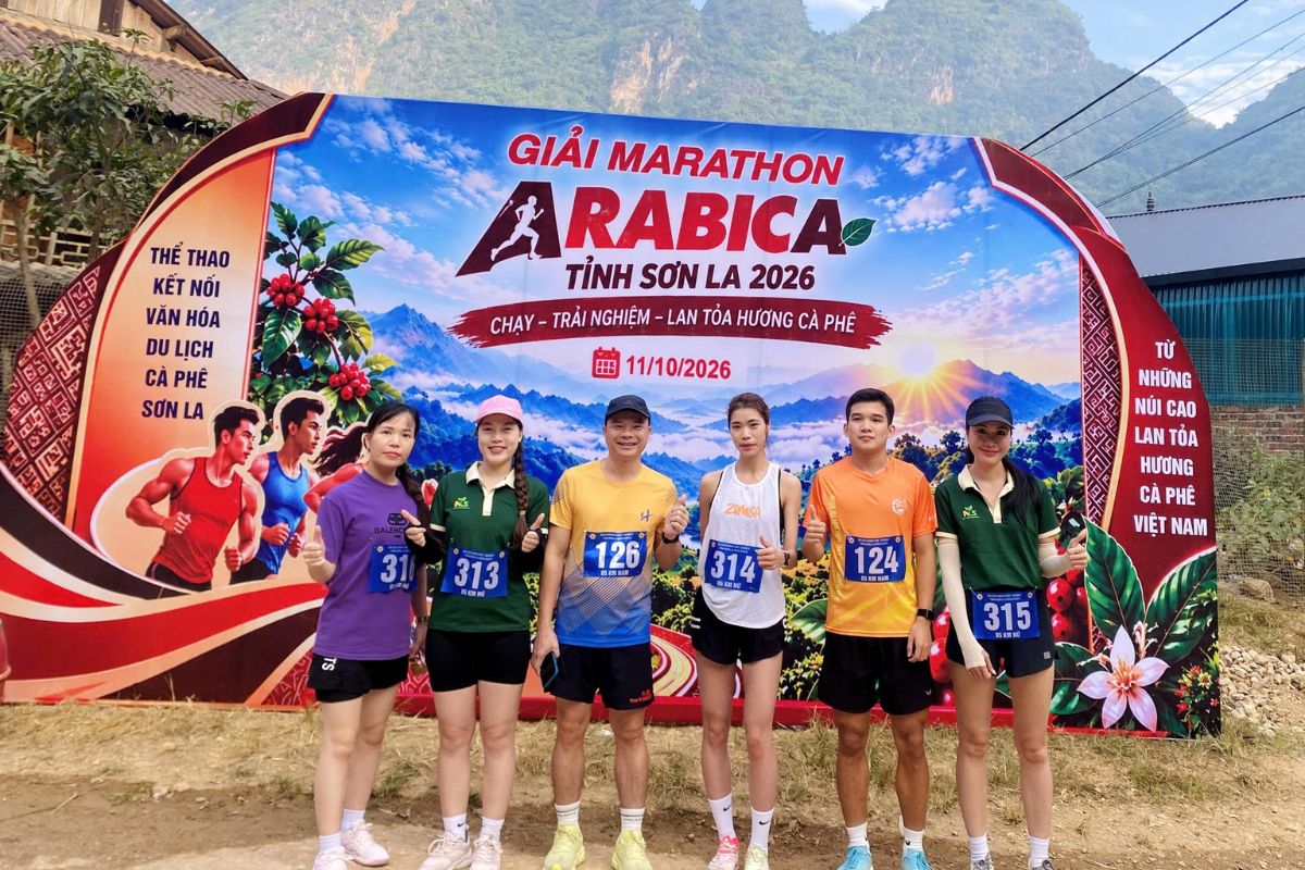NLS tại chương trình Marathon Arabica Sơn La