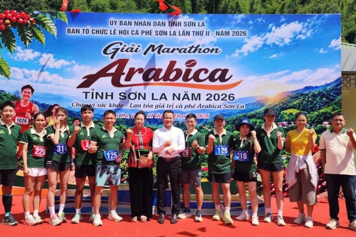 NLS tại chương trình Marathon Arabica Sơn La
