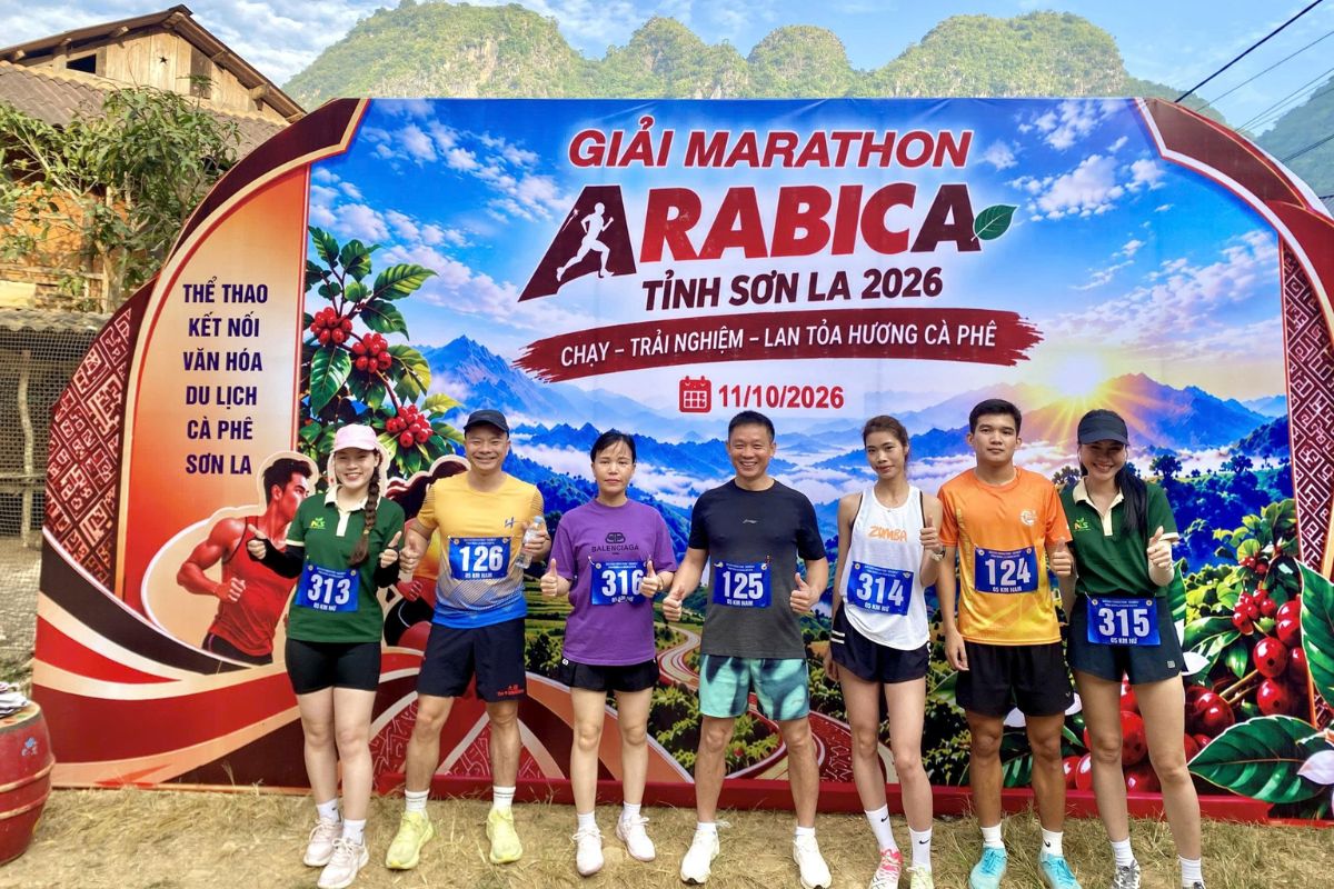 NLS tại chương trình Marathon Arabica Sơn La