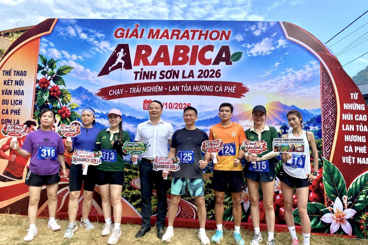 NLS tại chương trình Marathon Arabica Sơn La