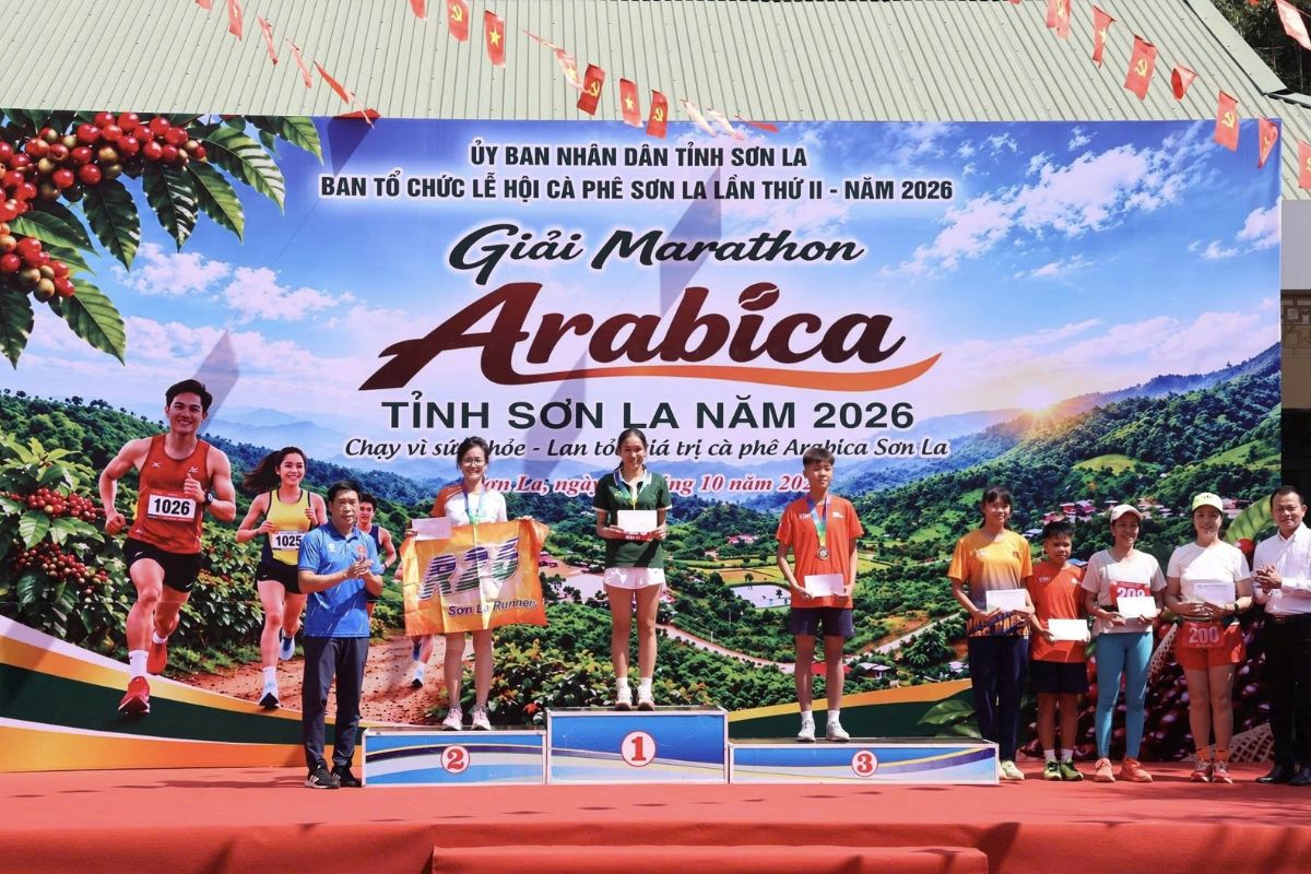 NLS tại chương trình Marathon Arabica Sơn La