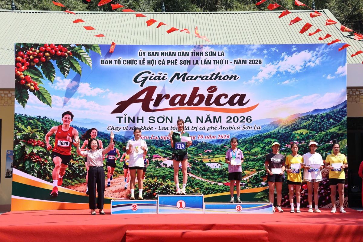 NLS tại chương trình Marathon Arabica Sơn La