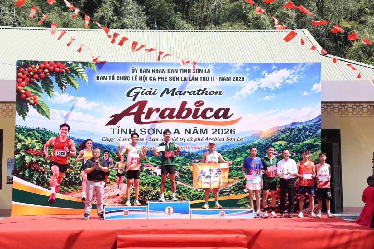 NLS tại chương trình Marathon Arabica Sơn La