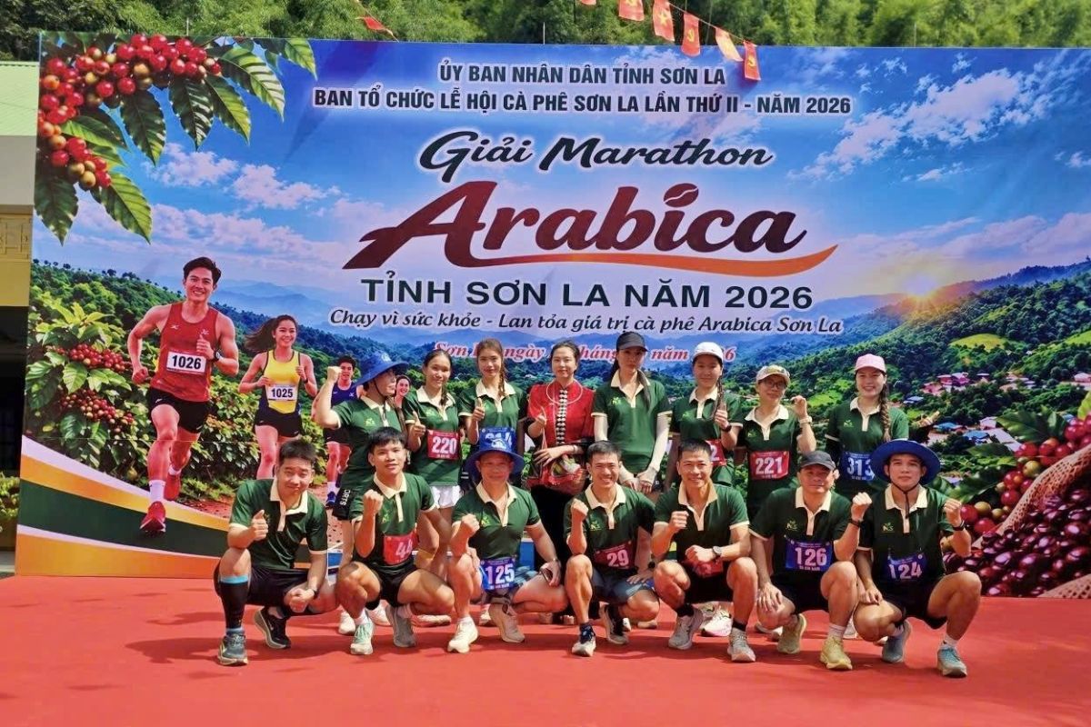 NLS tại chương trình Marathon Arabica Sơn La